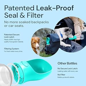 Malsipreelightweightdogtravelbottle19ozblueportabledogwaterdispenserwithbowlfoodgradeplasticpetwaterbottle Urban Country Home Decor Malsipree lightweight dog travel bottle 19 oz blue portable dog water dispenser with bowl food grade plastic pet water bottle urban country home decor