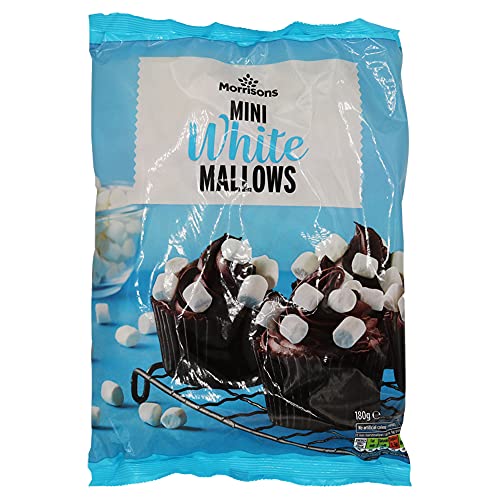Morrisons White Mini Marshmallows 180G  1 x 1 g