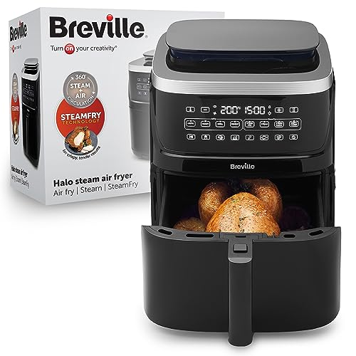 Breville Heißluftfritteuse Halo Flexi, 7L (SteamFry)