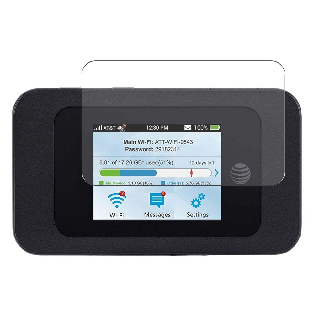 [3 Pack] Synvy Screen Protector Film, compatible with ZTE Velocity 2 2nd Gen 4G LTE Mobile WiFi Hotspot Guard Skin [ Not Tempered Glass Protectors ]