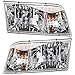 98-11 Ford Crown Victoria Left & Right Headlamp Assemblies (pair)
