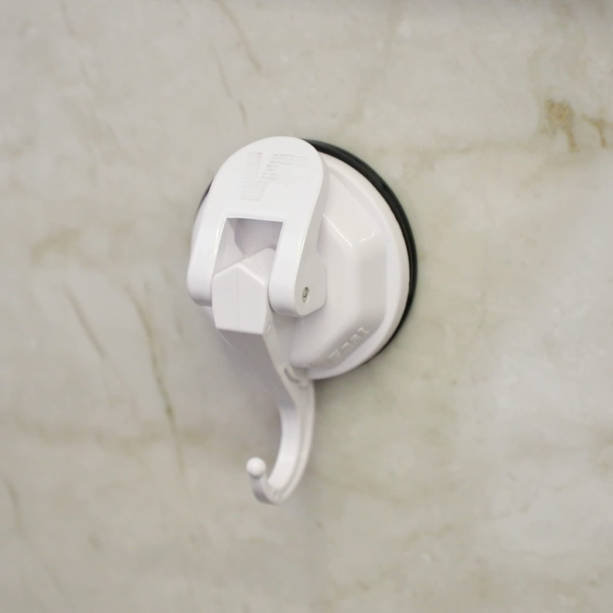 Vacc Fast ABS Vacuum Based Suction Multi Purpose Wall Hook for Hanging, Adjustable Hooks for Hanging Clothes, Keys Organiser, Towel Hanger Big Size, Pack of 1 (White -1) (B0B77KJ7DR) Amazon Price History, Amazon Price Tracker