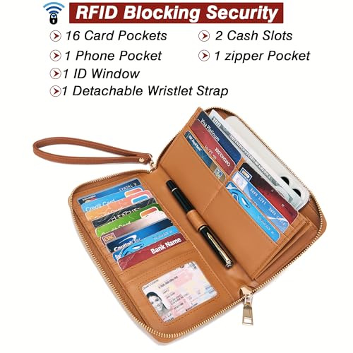 Image of Qiyuer Purses and Wallet Set for Women Satchel Handbag Tote Bag | 3 Zippered Compartments,Pebble PU leather,Multi-slot design,Everyday commuting