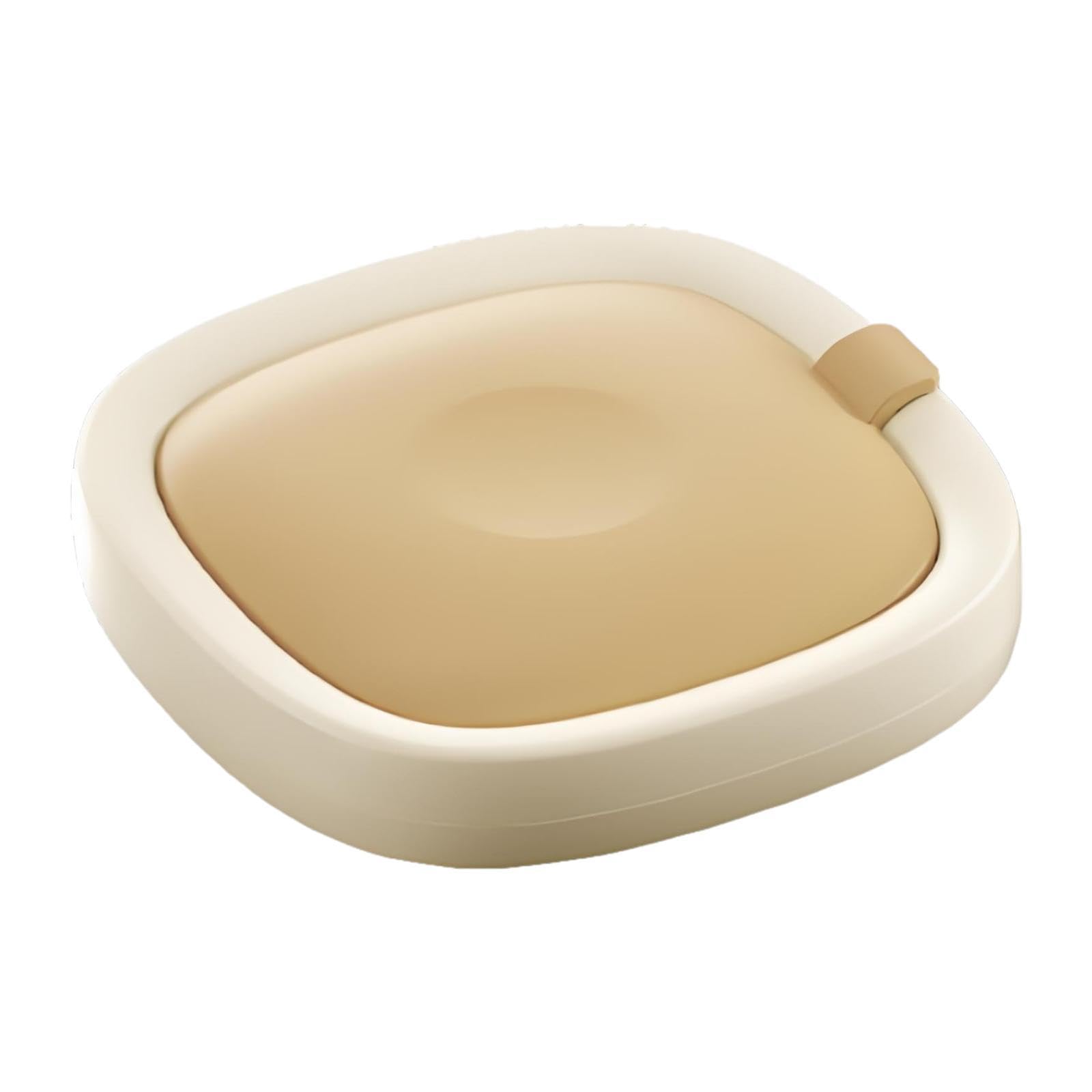 Máquina para Hacer Enrollado Casera DIY Bandeja para Enrollado DIY Placa de Congelación Instantánea Accesorio para Fiestas Familiares So, Beige, Individual