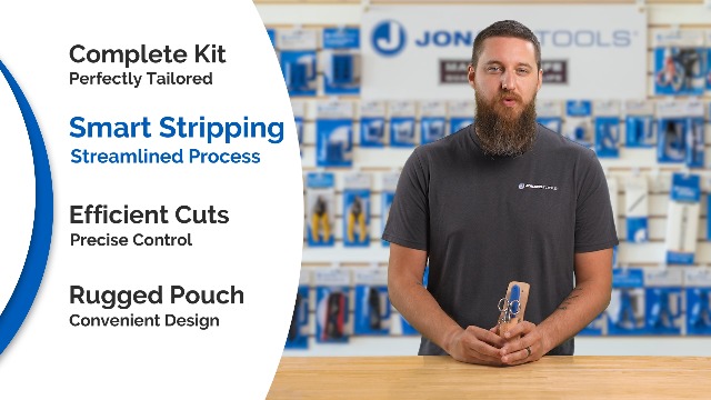Jonard Tools TK-400 3 Piece Splicers Kit with included Splicing
