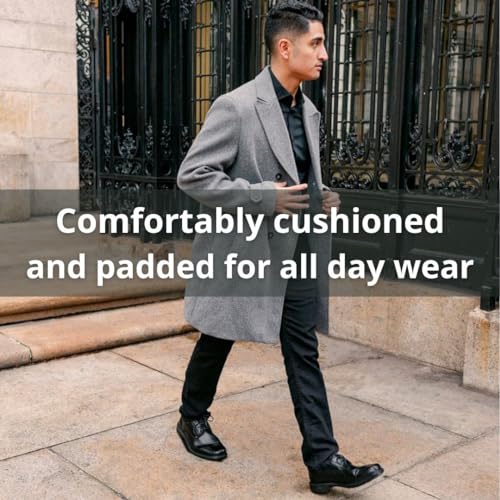 Deer Stags Men's Williamsburg Dress Shoes Comfortable Lace up Formal Oxford for Weddings, Business, Office, Prom3