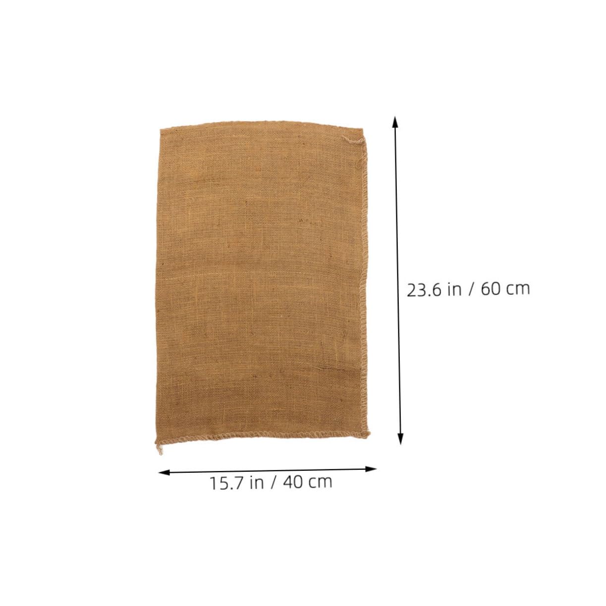 VICASKY Lot de 6 sacs de plantation robustes en toile de jute pour le stockage des légumes, grands sacs en toile de jute réutilisables, respirants, polyvalents
