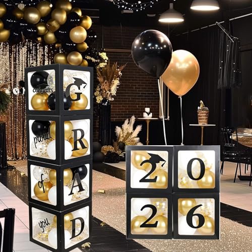 Save 41% on 2026 Graduation Party Decorations Balloon Boxes Kit