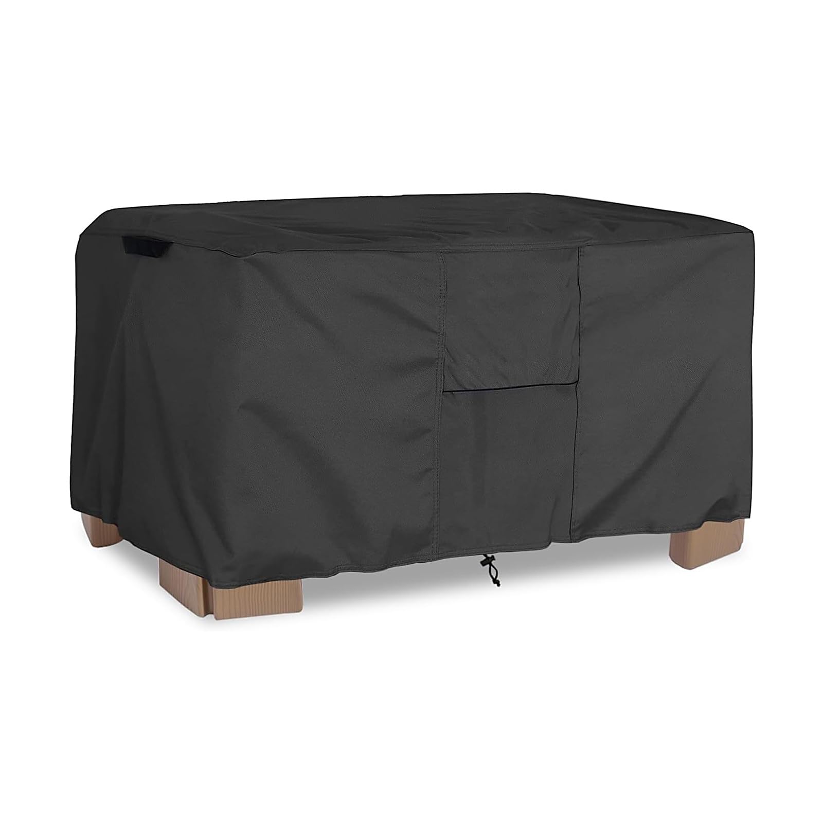 WEILWH Sand Table Cover with Waterproof Features Oxford Fabric Secure Button and Drawstring Cord Dustproof Sand
