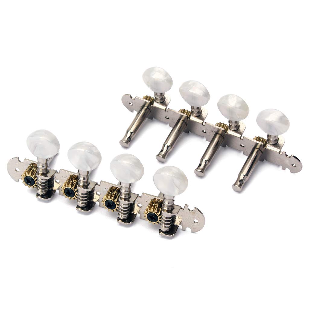 Alnicov mandolina śledzie do strojenia, 4L4R głowice maszynowe sznur śledzie do strojenia 8 strun mandoliny instrumenty akcesoria