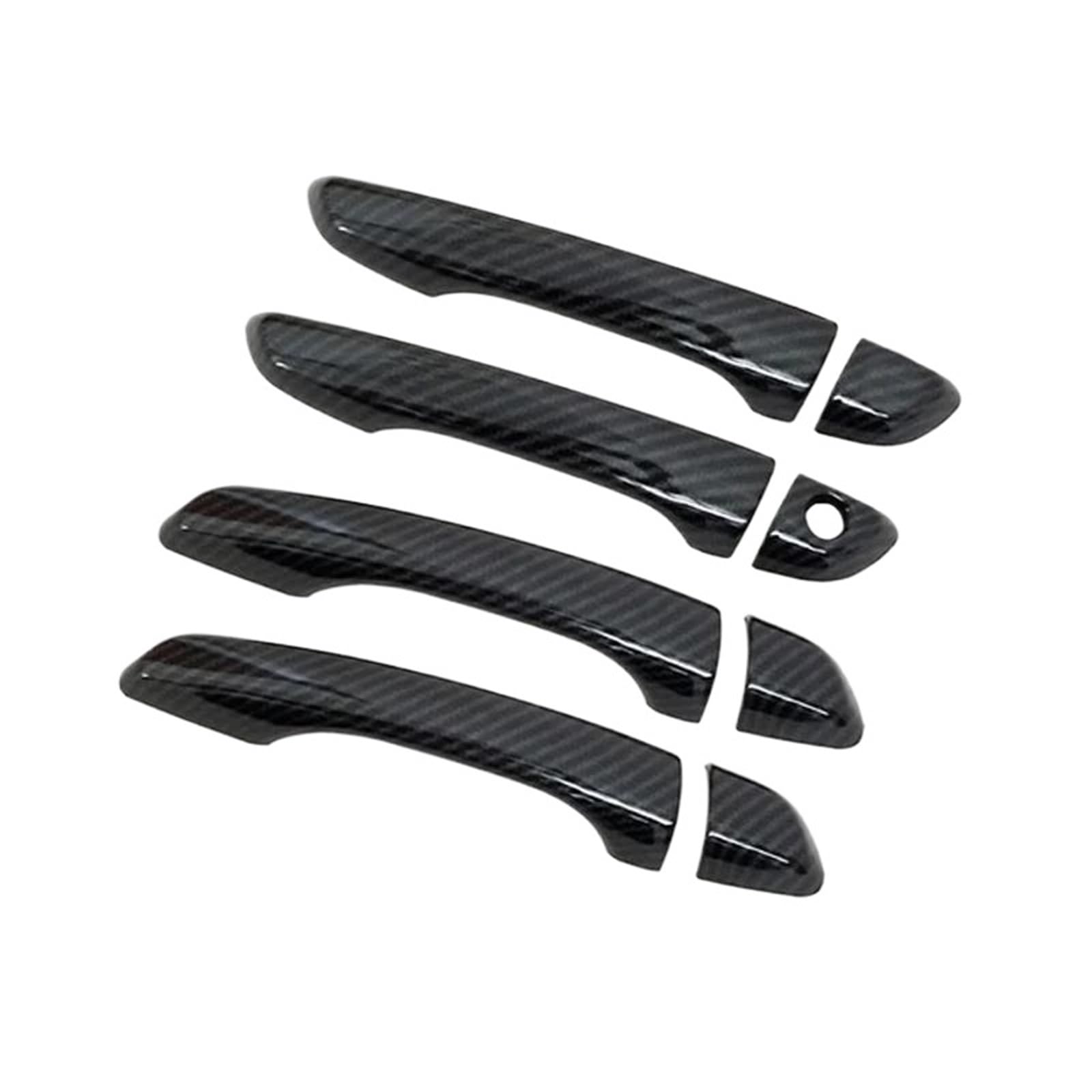 ATGCBCAUF Exterior Door Handles Cover Protective for Citroen C4 for Picasso 2013-2022 LHD Car Exterior Door Handles(Handle 1 Keyhole)