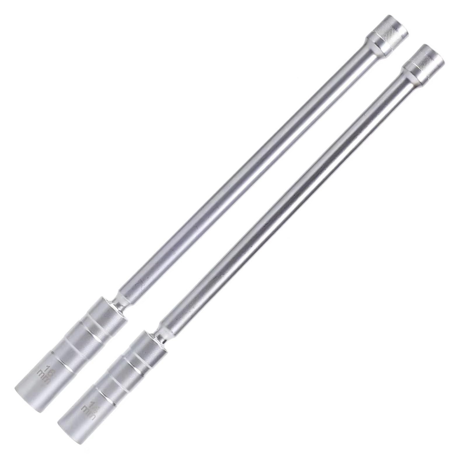 Llave Extensión Universal Magnética para Bujía Herramienta Extracción Pared Fina para Taller Herramientas Manuales Reparación Automática Juego de Llave para Bujías