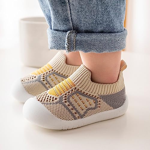 Infant Boys Girls 2024 New Shoes Toddler Breathable Cartoon Mesh The Floor Socks Infant Shoes Girl3