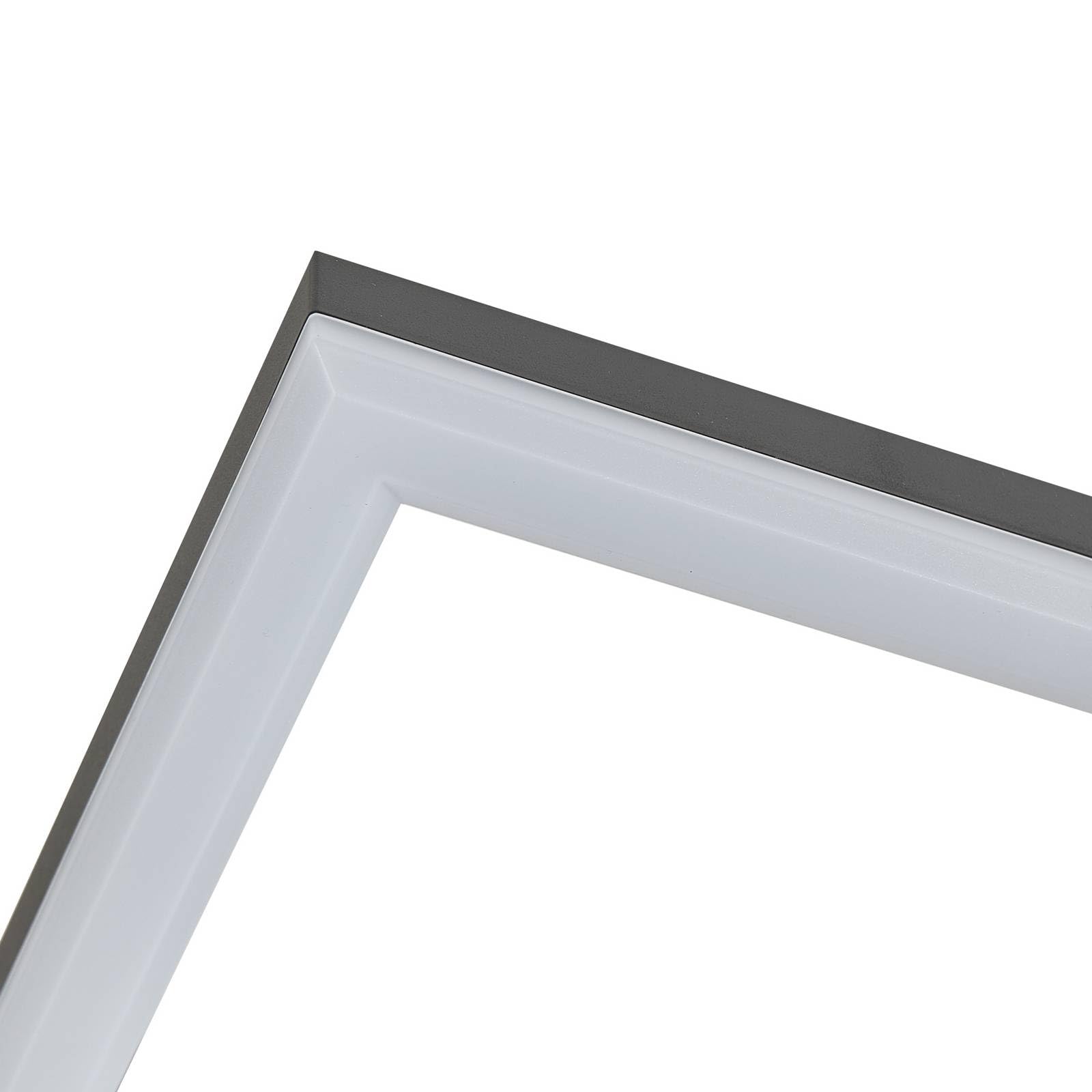 Lindby Plafoniere LED dimmerabile (Moderno) colore Nero, lampadina inclusa lampada da esterni per giardino terrazzo balcone e casa plafoniera