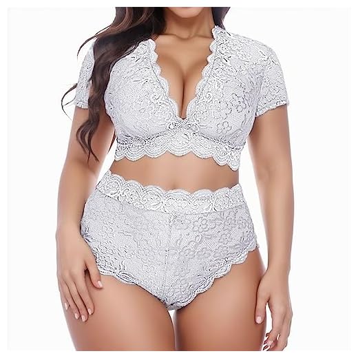 Femmes Lingerie Dentelle Tenue Sexy Dos Nu Ouverte Ouvrir Le Dos sous-Vêtements Nuisette Sexy Transparent Combishort Licou Lingerie Pas Cher
