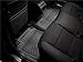 WeatherTech Custom Fit FloorLiners for Lexus is - 2nd Row (448202), Black