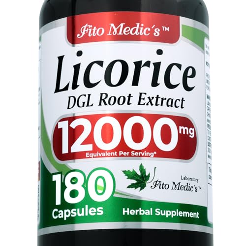 FITO MEDICS Lab | Licorice Root |180 Capsules |Licorice Root Extract |