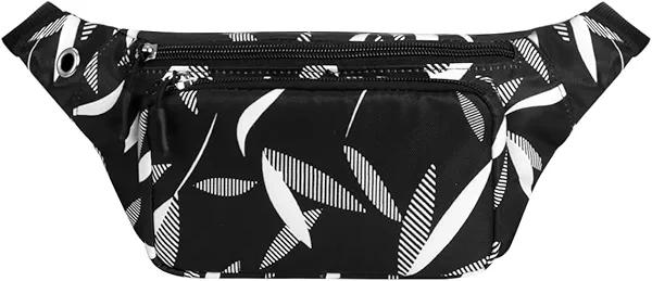 XEYOU Unisex Running Waist Pack with Adjustable Buckles, Lightweight Waist Bag for Sports, Hiking, Dog Walking Fanny Pack Belt Can Hold Passport, Money, Cellphone