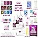 Unicoolbee Unicorn Slime Kit for Girls 57pcs -Slime Making Kit and Slime Supplies Kit -2 in 1- Unicorn Gifts for Girls - Birthday Gifts, Toys for 7 to 12 Year Old Girls