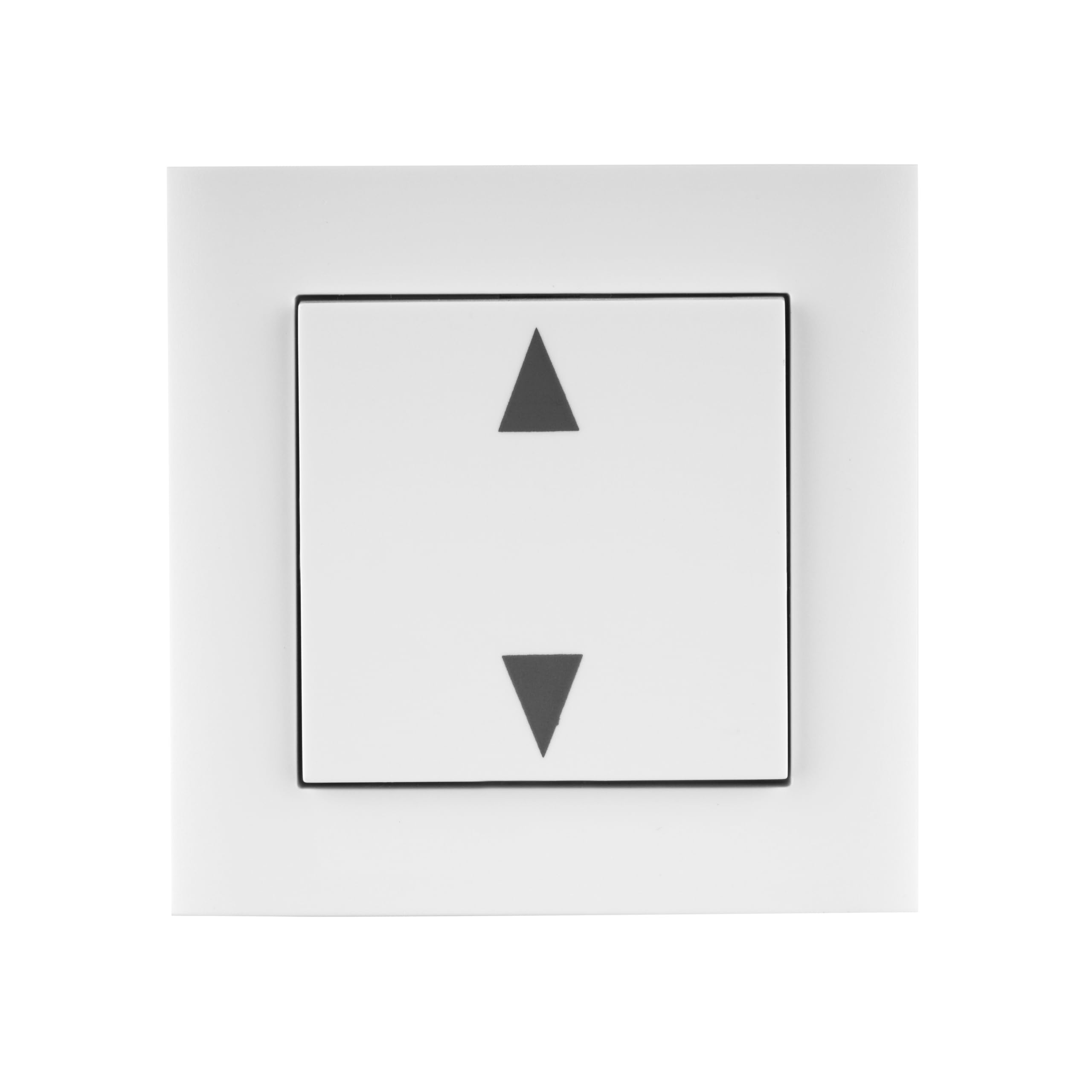 REV 0088167090 Link2Home - Interruttore Wi-Fi per tapparelle + telaio, controllo app e vocale, colore: Bianco