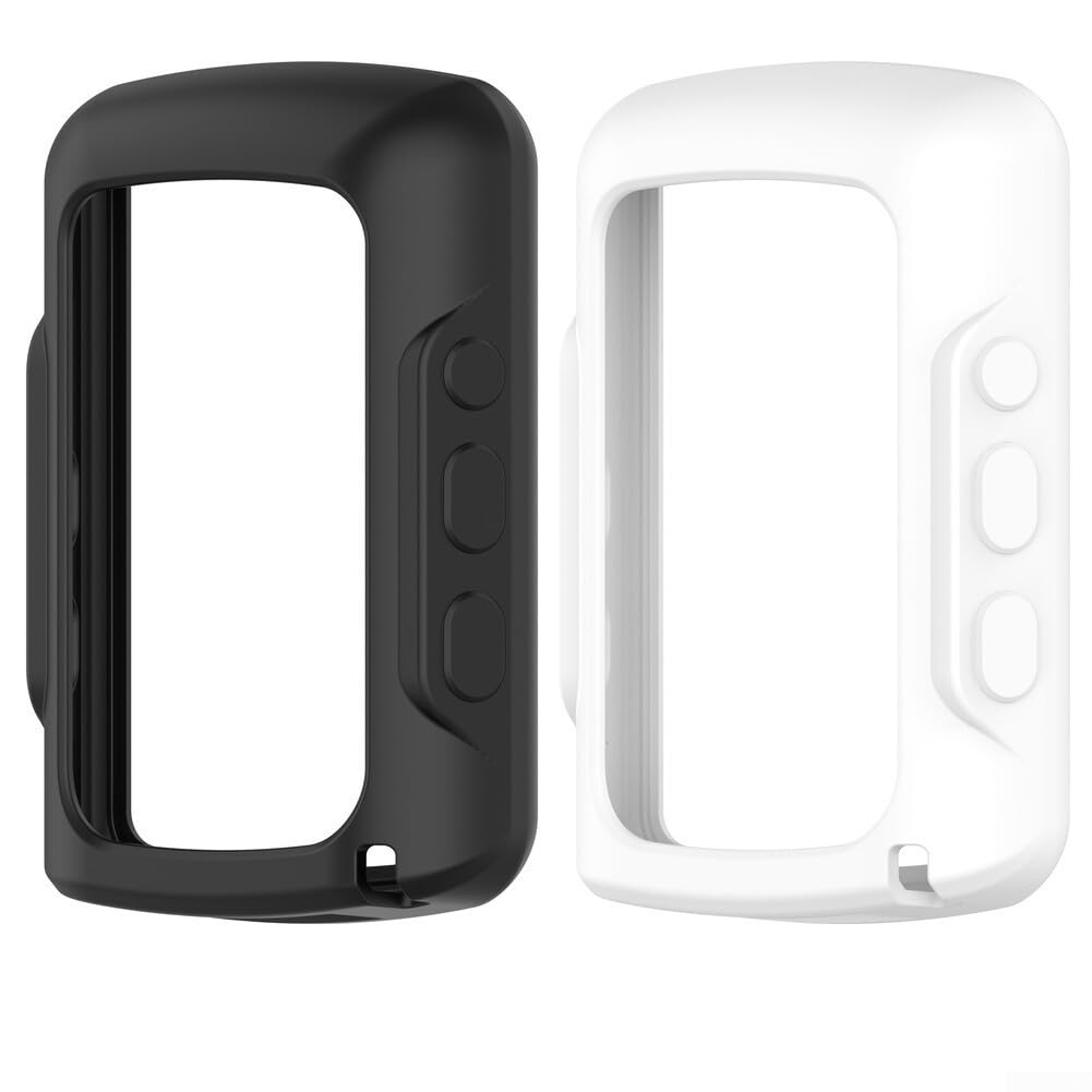 Coque en silicone compatible avec Bryton Rider R550 et R650 offrant une protection fiable sans encombrement supplémentaire (noir)
