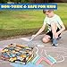 JOYIN 108 PCS Sidewalk Chalk Set in 36 Count, 3 Assorted Colors, Non-Toxic Jumbo Washable Driveway Chalk for Outdoor Art Play, Great Gift Toys for Kids, Classroom
