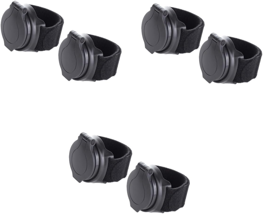 Sosoport 6pcs Bicycle Rear View Mirror Wristband Bike Mirror for Riding Easy Wear