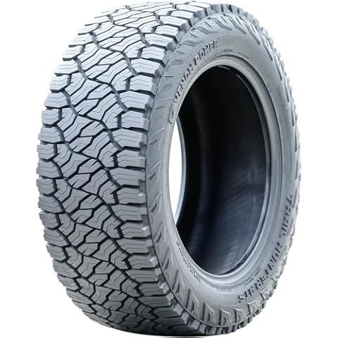 Venom Power Trail Hunter ATS A/T All-Terrain Off-Road Light Truck Radial Tire-33X12.50R20LT 33X12.50X20 33X12.50-20 114R Load Range E LRE 10-Ply BSW Black Side Wall Cover