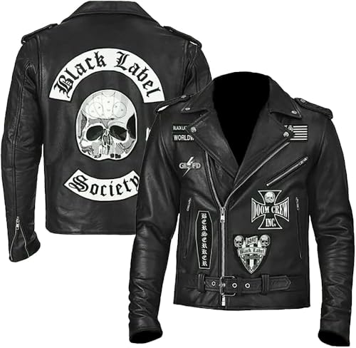 BLS Doom Crew Skull Patch Biker Vest4