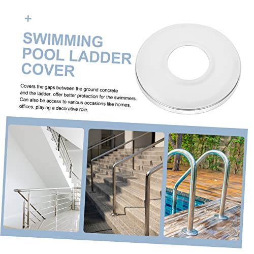Cubiertas decorativas de acero inoxidable para escalera de piscina 2 pcs miniatura 2
