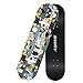 Skateboarden 7A Maple Allrad-Anti-Rutsch-Doppel-Alice Last 150 Kg Allgemeines Longboard Für Erwachsene, Jugendliche Und Kinder Druck- Und Rissfest (Color : B, Size : 79 * 20.5cm)
