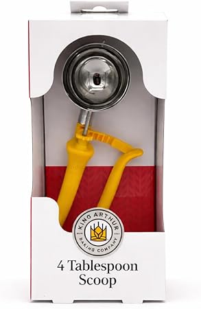 King Arthur Baking Company 4-Tablespoon Cookie Scoop Dough Portions for