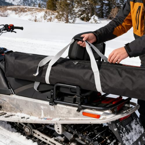 Bolsa de snowboard acolchada Alipis de 185 cm con ruedas estancas y nailon protector 420D 5