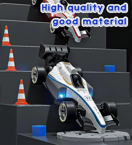 Image of F1 Car High Speed F1 Formula Racing Car Toy for Kids with Joystick Remote Control LED Lights, Battery Powered Multicolour Best Gift (Available Colour Will be Delivered)