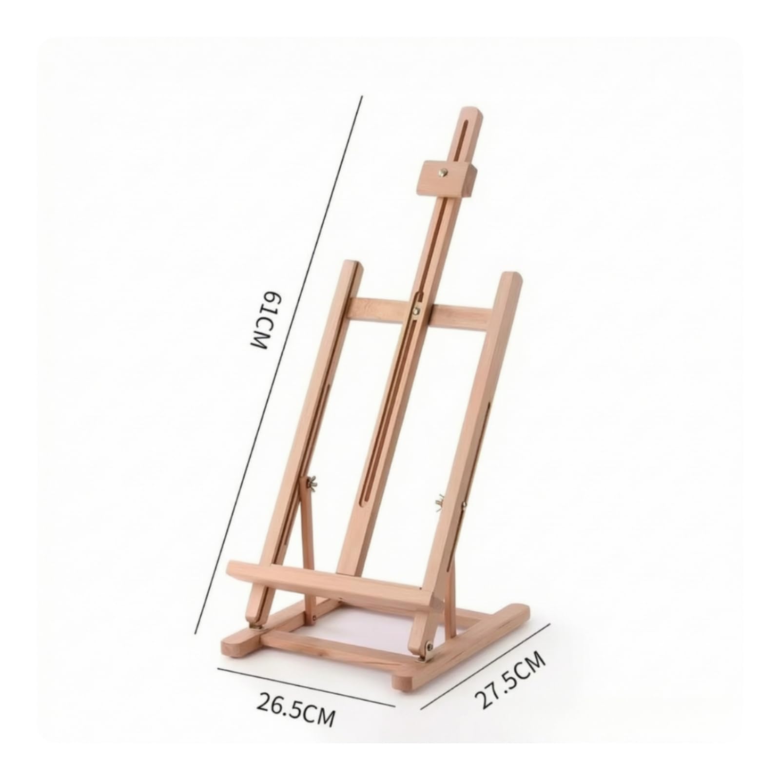 Colcolo Caballete de Mesa Portátil Caballete de Soporte para Lienzo Atril de Escritorio Caballete Plegable Portátil Marco de, 95, style to 1