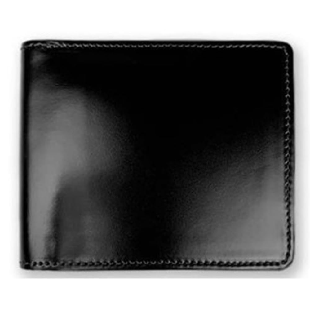 Amazon | SUNAMURA 砂村 日本製 高級レザー コードバン 2つ折り財布  