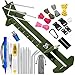 Paracord Bracelet Jig Kit with Paracord Needle Set Adjustable Length Paracord Jig Bracelet Maker Knotter Tools Paracord FID Set Stainless Steel Stitching Set (Army Green)