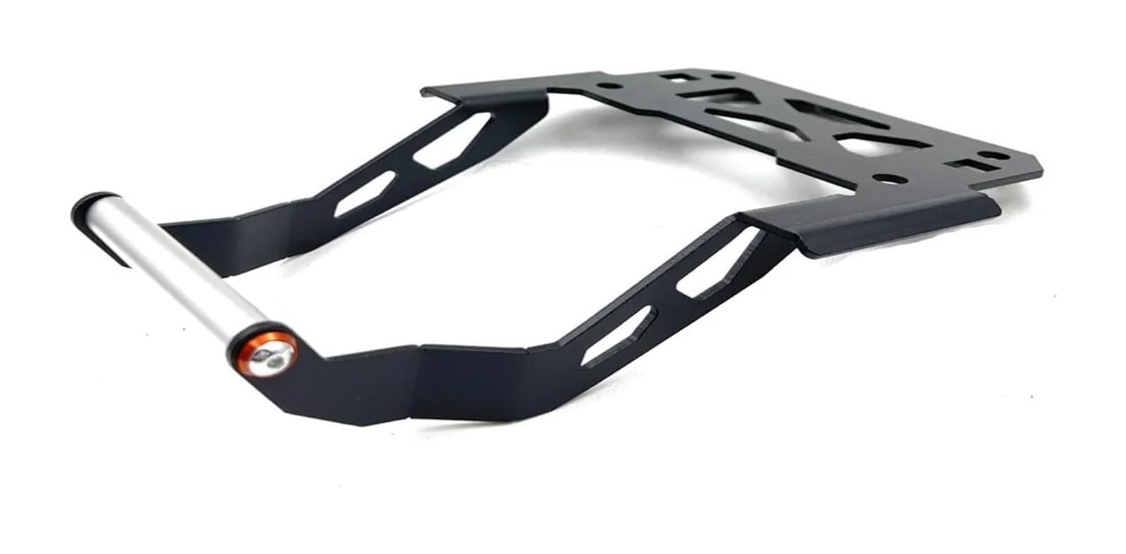 Manillar USB para Motocicleta para BMW para F850GS 2023+ Motocicleta Parabrisas Soporte Teléfono Móvil GPS Navegación Placa Accesorios(12mm Bar Orange)