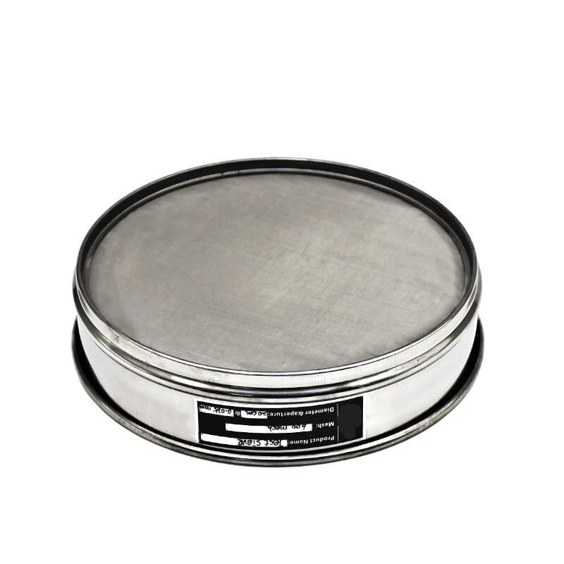 Tamiz de análisis SUS de 20 cm - Tamiz de prueba de laboratorio de malla 600/0,025 mm