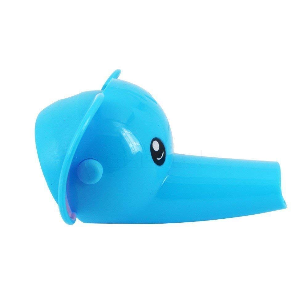 7Seas Children Wash Hands Water Saving Kitchen Bathroom Elephant Water Tap Plastic and Silicone Water Extension Tap Holder (1PCS) (Multicolor) 4