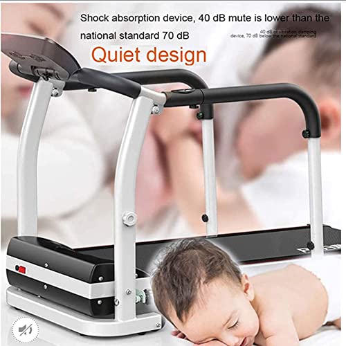 Image of Foldable Compact Treadmill,2 in 1 Walking Pad & Jogging Machine for Home /Office,LCD Display for Elderly, Long Handrail for Balance