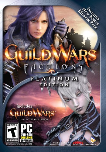 Guild Wars Factions Platinum with Guild Wars & Guild Wars Factions - Windows [video game]