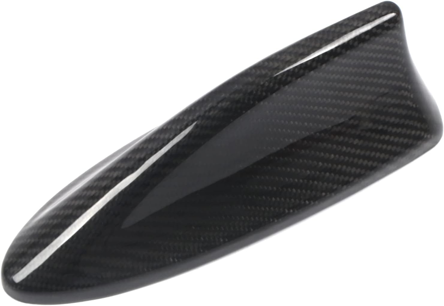 for Subaru WRX 2015-2022 Carbon Fiber Black Car Shark Fin Style Aerial Antenna Cover 1pcs Car Accessories(Not fit for STI)