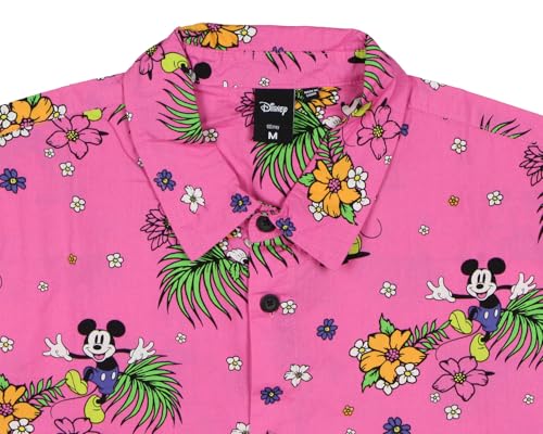 Neff Disney Men's Allover Print Button-Down Shirt3