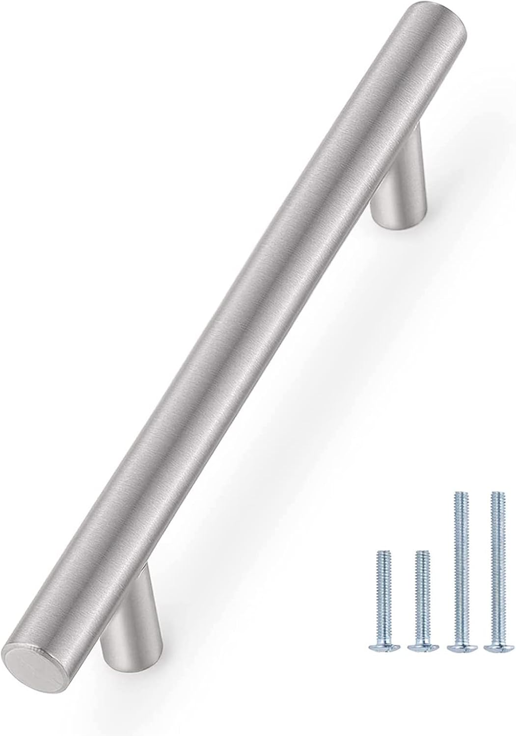 Probrico 5 Pack 5 Inch Pulls Brushed Nickel, T Bar