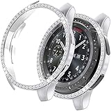 Hochwertiges PC-Materialgehäuse mit bling Diamant-Strasssteinen, Schutz und Dekoration Ihrer Samsung Smartwatch. Machen Sie Ihren Tracker zu einem wunderschönen Armband anstelle eines Fitness-Gizmos. Wir gewähren 18 Monate Garantie. Obwohl wir hart daran arbeiten, durch mehrere Qualitätsprüfungen einen hohen Qualitätsstandard sicherzustellen, bedauern wir, dass gelegentlich fehlerhafte Produkte auftreten. Wenn es ein Problem mit unserem Produkt gibt, können Sie sich gerne an uns wenden.