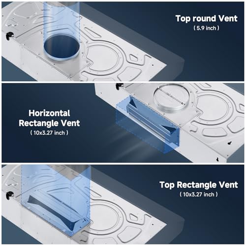 AMZCHEF Under Cabinet Range Hood 30 Inch - Image 2