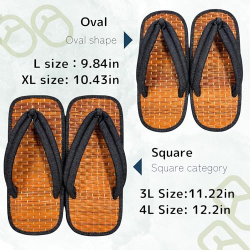 Edoten] Our Own design Japan Setta Zori Men's z Igusa4