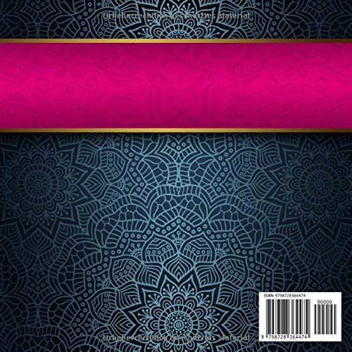 Mandala Malbuch für Erwachsene: 100 bezaubernde Mandalas zum Ausmalen und Entspannen | XXL-Malbuch für eine kreative Beschäftigung und Stressabbau | Harmony Flow Taschenbuch – 7. April 2021 - Image 3