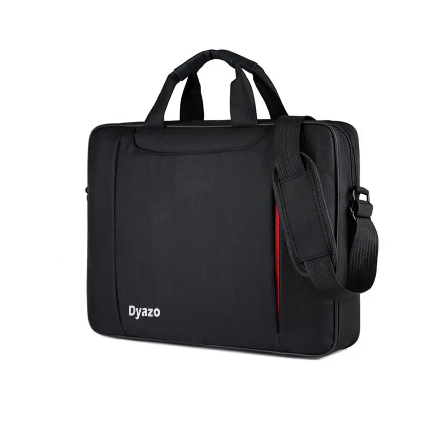 Dyazo 15.6 Inch Office Laptop Shoulder Sling Bag | Breifcase | Messenger Bag | Business Executive Bags with Strap Compatible For Macbook, Lenovo,Dell And Other Notebooks, (Black & Red) (B0CNZXP4P1) Amazon Price History, Amazon Price Tracker